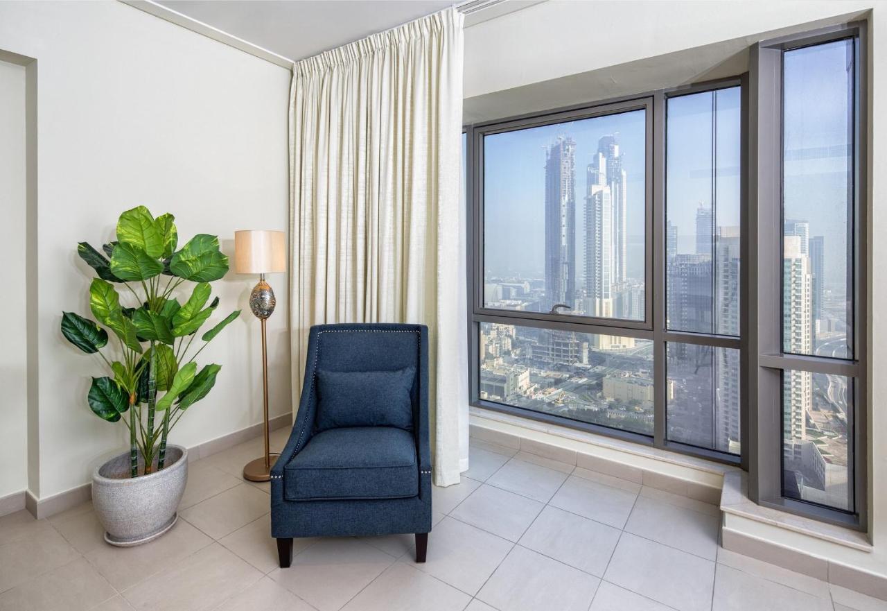 Nasma Luxury Stays - Fantastic Burj Khalifa View From This Fancy Condo 迪拜 外观 照片